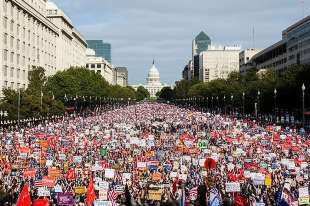 ABD'de İç ve Dış Gündem Hareketli: Trump Karşıtı Protestolar Devam Ederken, Çin ile Kritik Ticaret Görüşmeleri Başlıyor