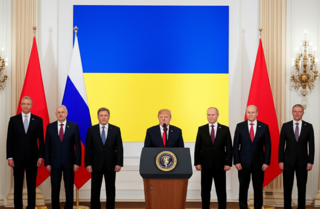 Avrupa'dan Ukrayna'ya Güçlü Destek Mesajı: Trump-Putin Görüşmesi Öncesi "Ukrayna'sız Barış Olmaz" Vurgusu