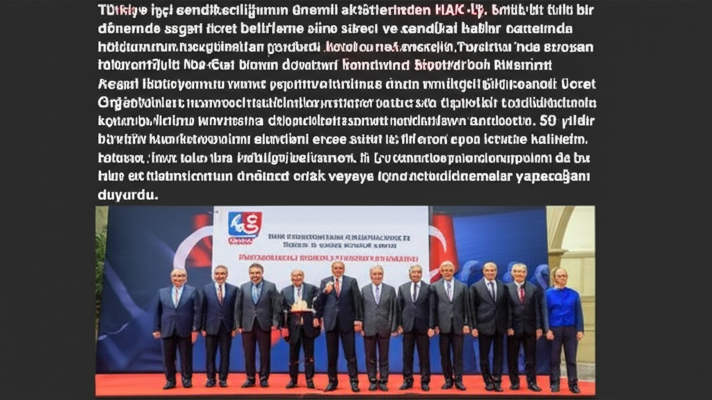 HAK-İŞ'ten Asgari Ücret Komisyonu'na Kritik Çağrı: Emekli ve Ev İşçileri İçin de Reform Talebi