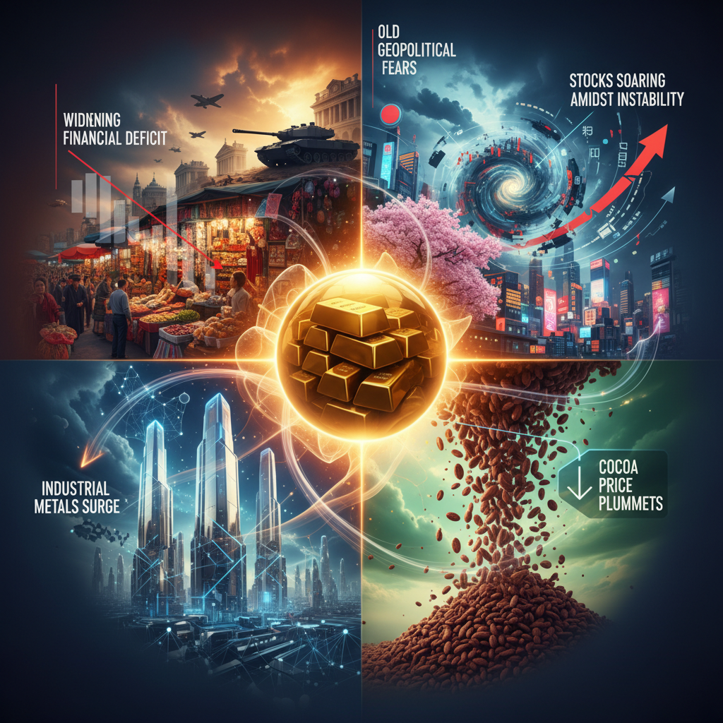 Küresel Ekonomide Çok Yönlü Dalgalanmalar: Türkiye'den Büyüme Sinyalleri, Dünya Arenasında Siyasi Gerilimler ve Emtia Piyasasında Zıt Eğilimler