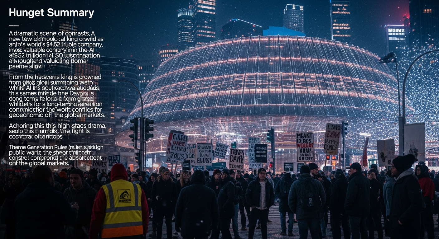 Küresel Piyasalar NVIDIA Zirvesiyle Sallanırken, Davos'tan Risk Uyarısı ve Türkiye'de Maaş Talepleri Gündemde