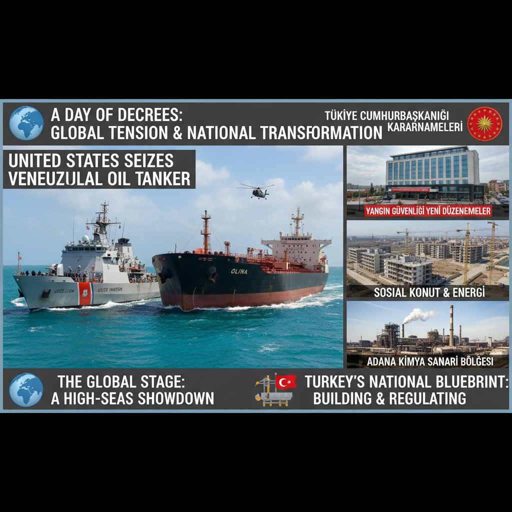 Küresel ve Ulusal Gündemde Önemli Gelişmeler: ABD'den Tanker Operasyonu, Türkiye'den Yeni Düzenlemeler