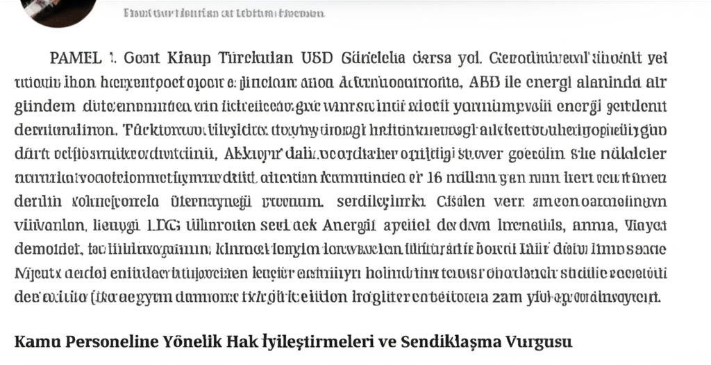 Küresel ve Yerel Gündem: Enerji Hamlelerinden Kamu Haklarına, ABD Bütçe Krizi ve Borsa Operasyonu