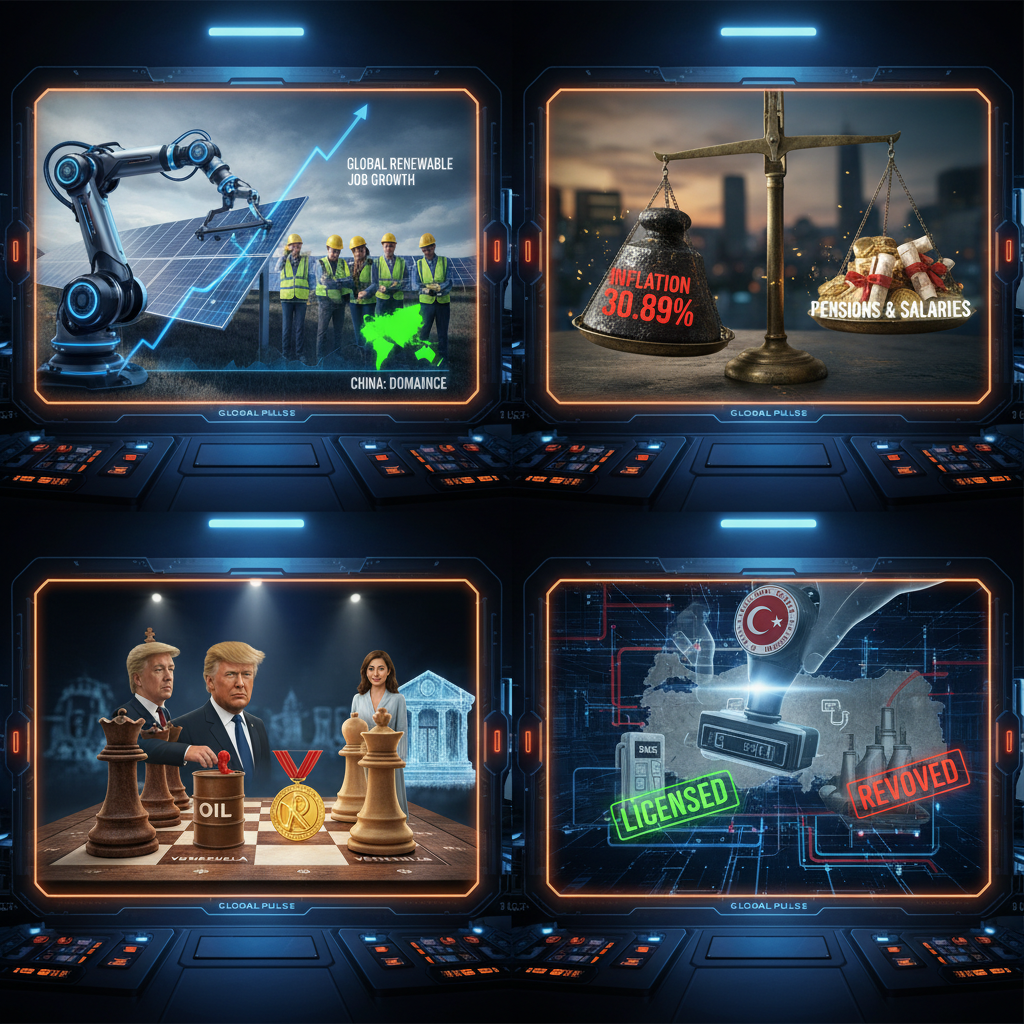 Küresel ve Yerel Gündemde Sıcak Başlıklar: Enerji Piyasasında Dönüşüm, Ekonomik Veriler ve Uluslararası Krizler