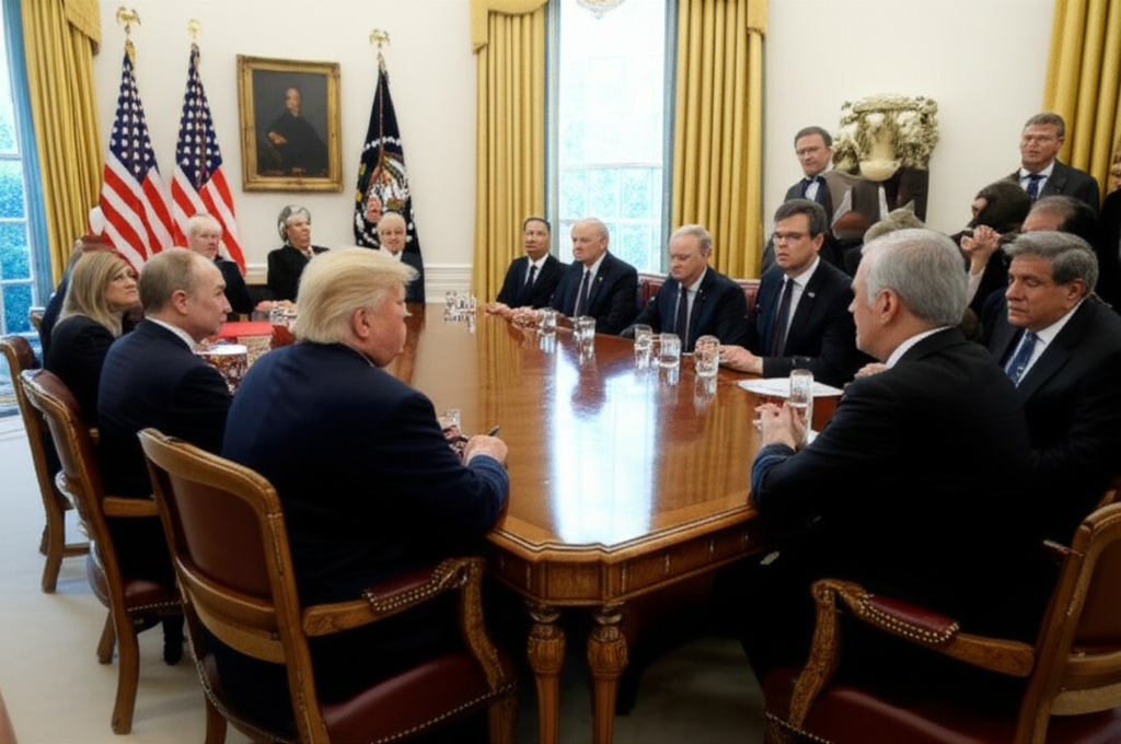 Trump'tan Ukrayna Barışı İçin Kritik Zirve Mesajı: Beyaz Saray'da Diplomatik Yoğunluk ve Resmi Gazete'de Yeni Düzenlemeler