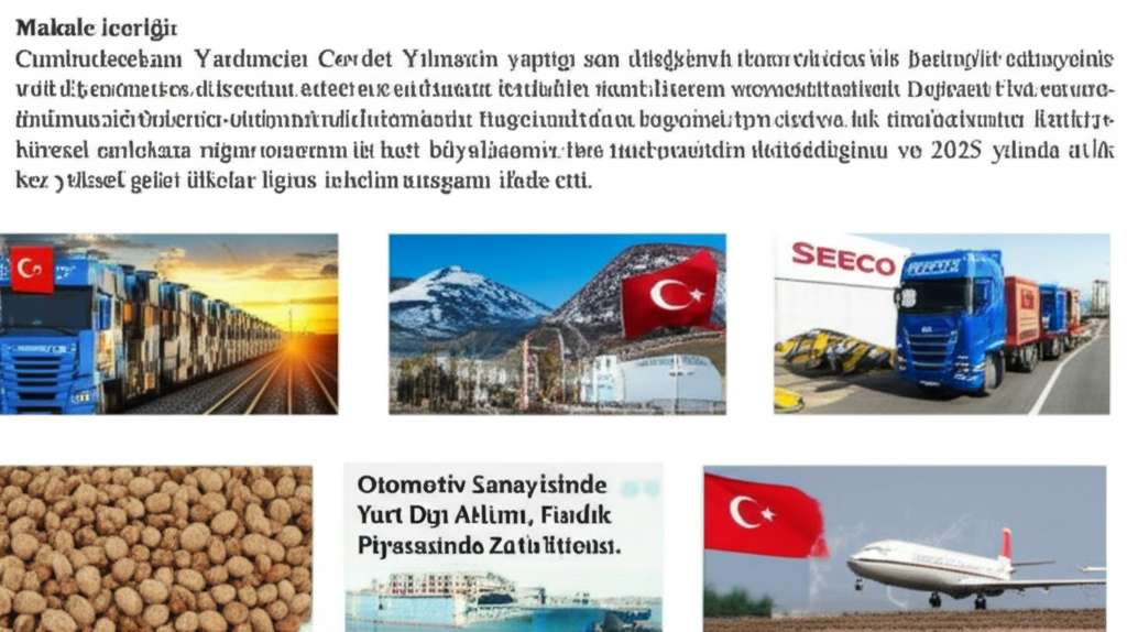 Türkiye Ekonomisi Zorlu Dönemde Hedefine Kilitlendi: Enflasyonla Mücadele, Sektörel Atılımlar ve Küresel Diplomasi Odak Noktası