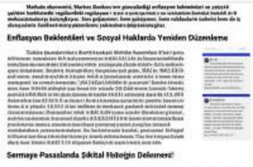 Türkiye Ekonomisinde Kritik Dönemeç: Enflasyon Beklentileri, Piyasalar ve Ticari Düzenlemeler Gündemde