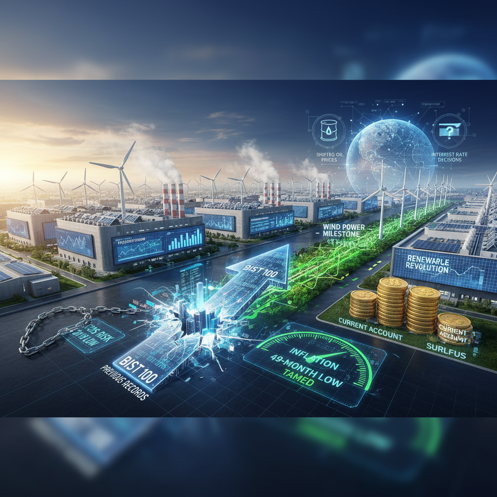 Türkiye Ekonomisinde Rekorlar ve Küresel Dinamikler: Enerjiden Emekliliğe Geniş Gündem