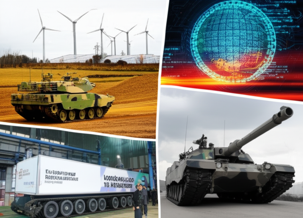 Türkiye'den Savunma Sanayiinde Dönüm Noktası: Altay Tankları Teslim Edildi, Küresel Ekonomide Yeni Hedefler Belirlendi