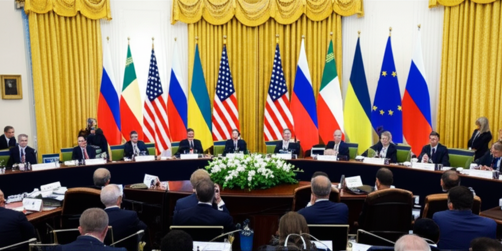 Washington'da Kritik Ukrayna Barış Zirvesi: Trump ve Zelenskiy Avrupa Liderleriyle Bir Araya Geliyor