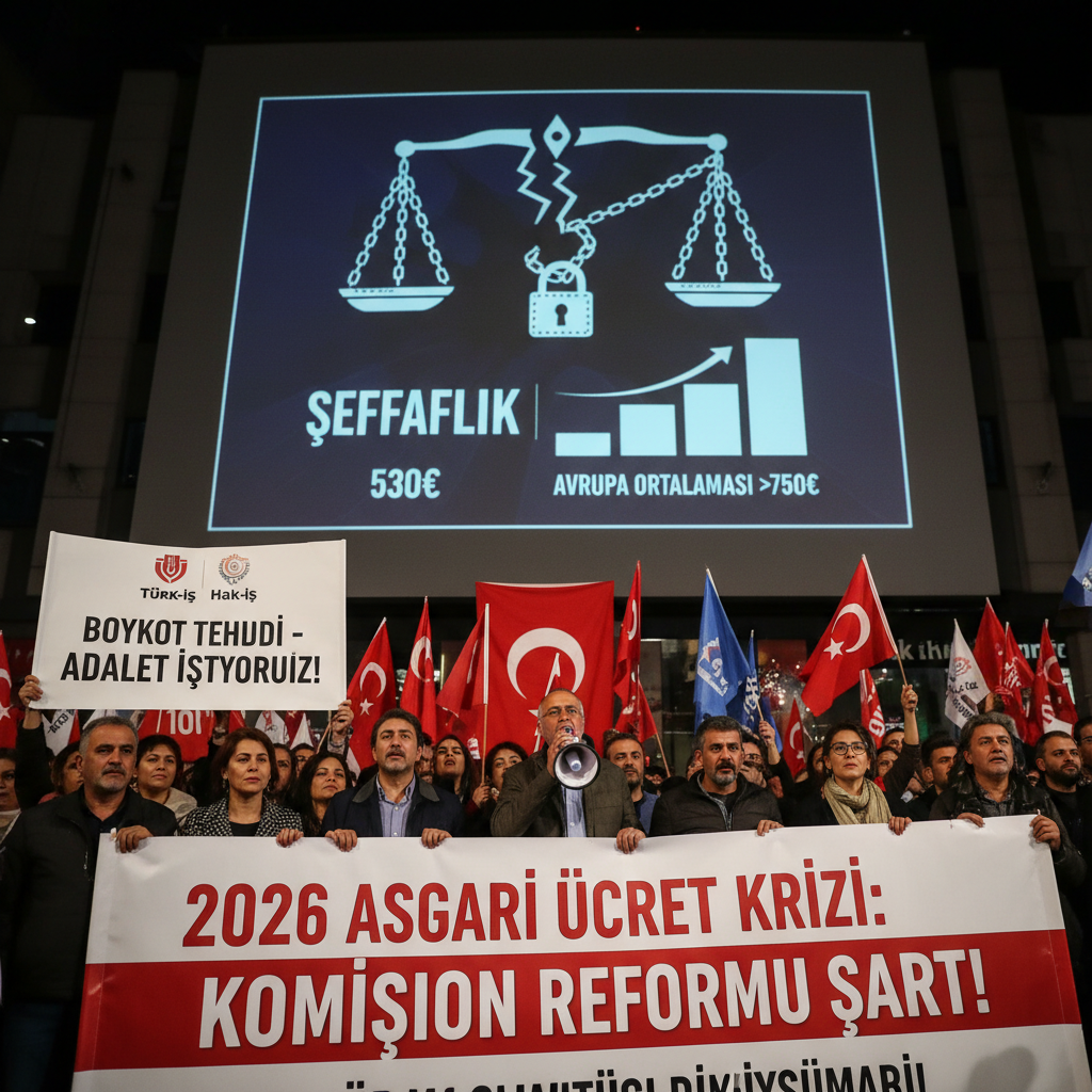 2026 Asgari Ücret Görüşmeleri Öncesi Komisyon Yapısı Tartışılıyor: Sendikalar Değişim İstiyor
