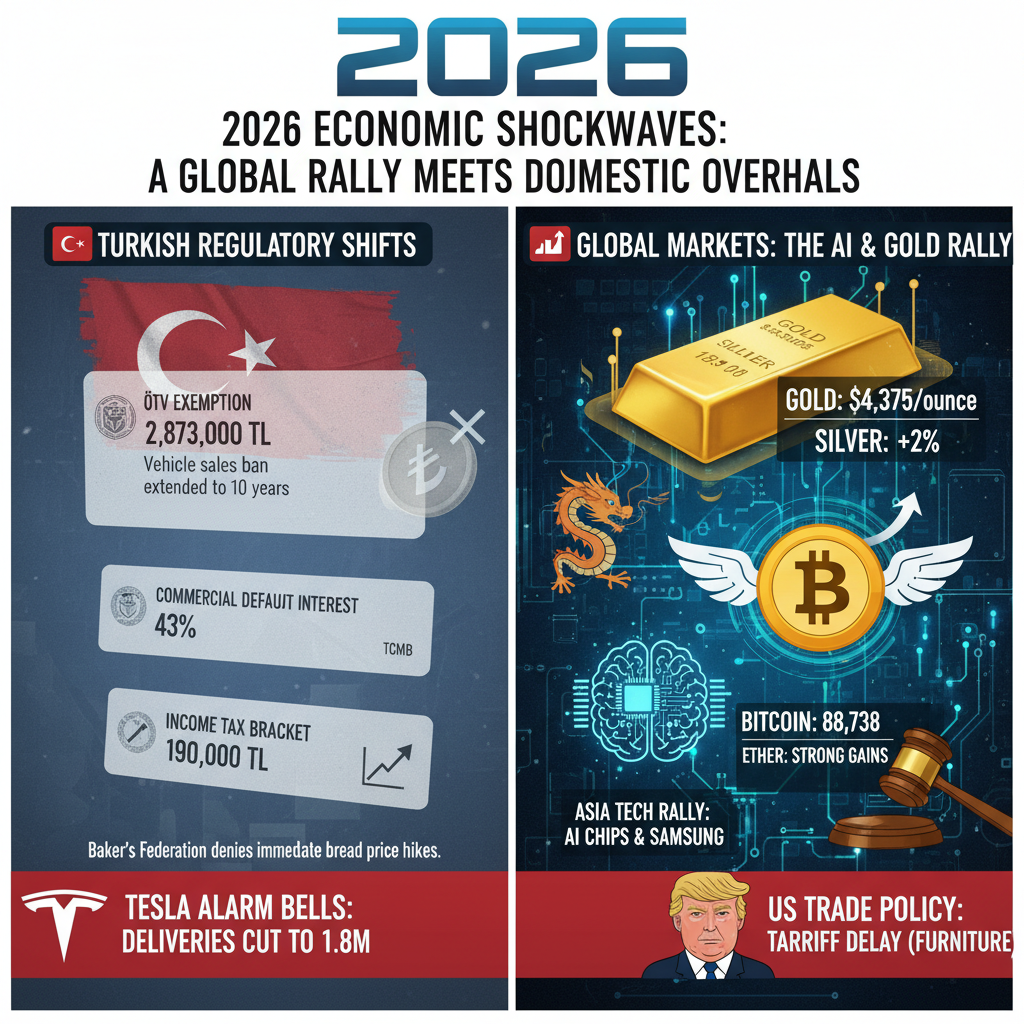 2026 Yılına Damga Vuran Ekonomik Kararlar ve Küresel Piyasaların Hızlı Başlangıcı