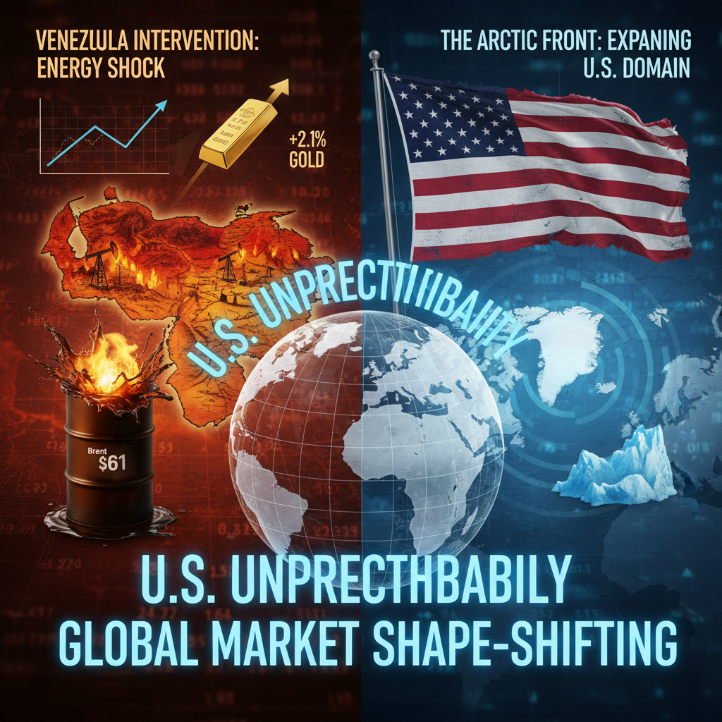 ABD'nin Jeopolitik Hamleleri Küresel Piyasaları Şekillendiriyor: Venezuela ve Grönland Gündemde