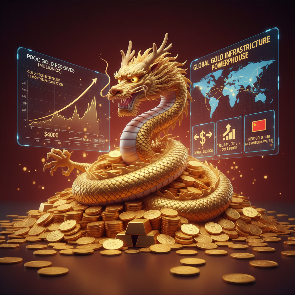 Çin Merkez Bankası'ndan Küresel Altın Piyasasına Damga Vuran Hamle: 13 Ay Kesintisiz Rezerv Artışı