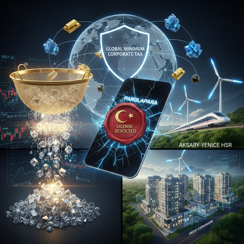Ekonomi Gündeminde Hareketli Gün: SPK’dan Borsa Düzenlemesi ve TCMB’den Lisans İptali