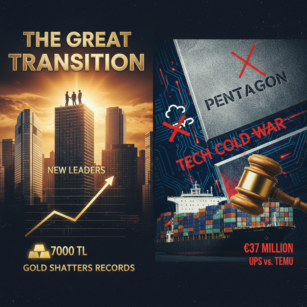 Ekonomi ve İş Dünyasında Kritik Dönemeç: Dev Şirketlerde Bayrak Değişimi ve Piyasa Hareketliliği