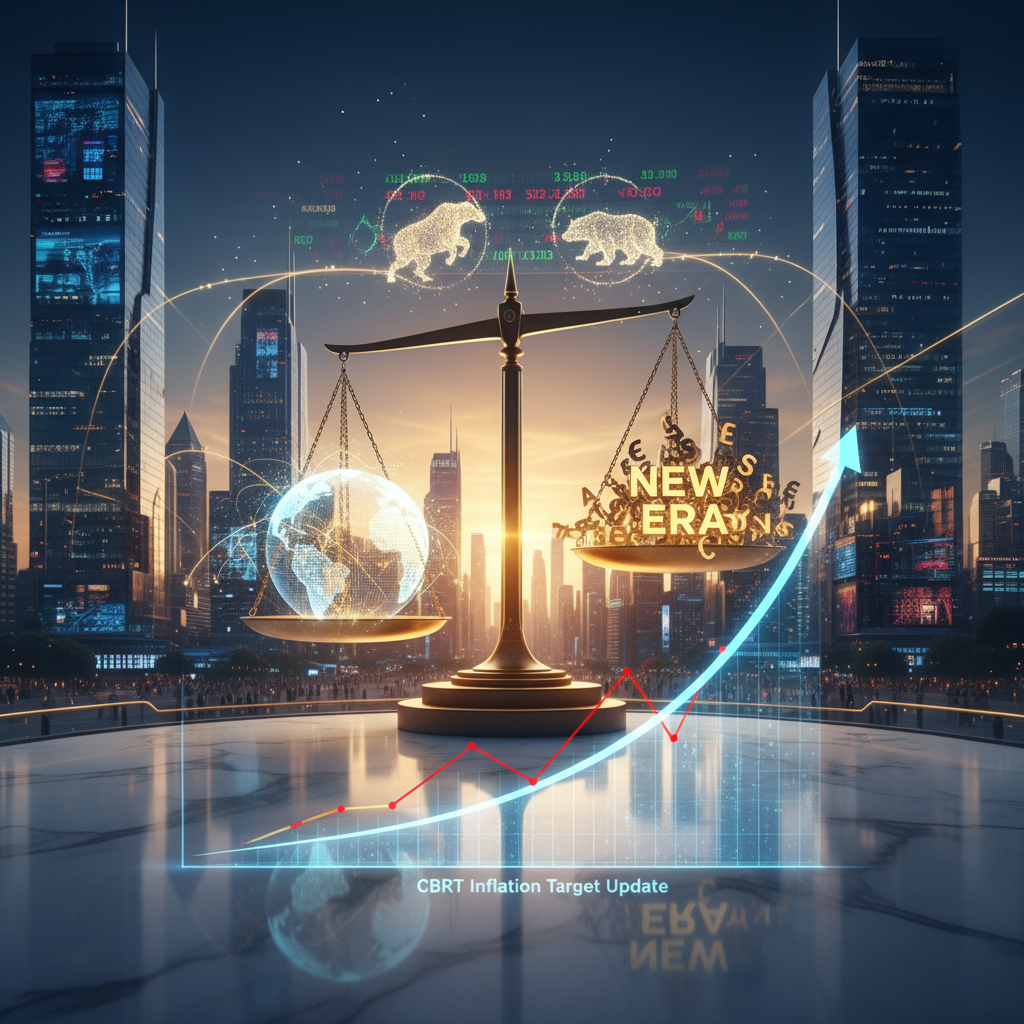 Ekonomi ve Ticarette Yeni Dönem: TCMB Enflasyon Hedefini Güncelledi, Küresel Piyasalarda Dengeler Değişiyor