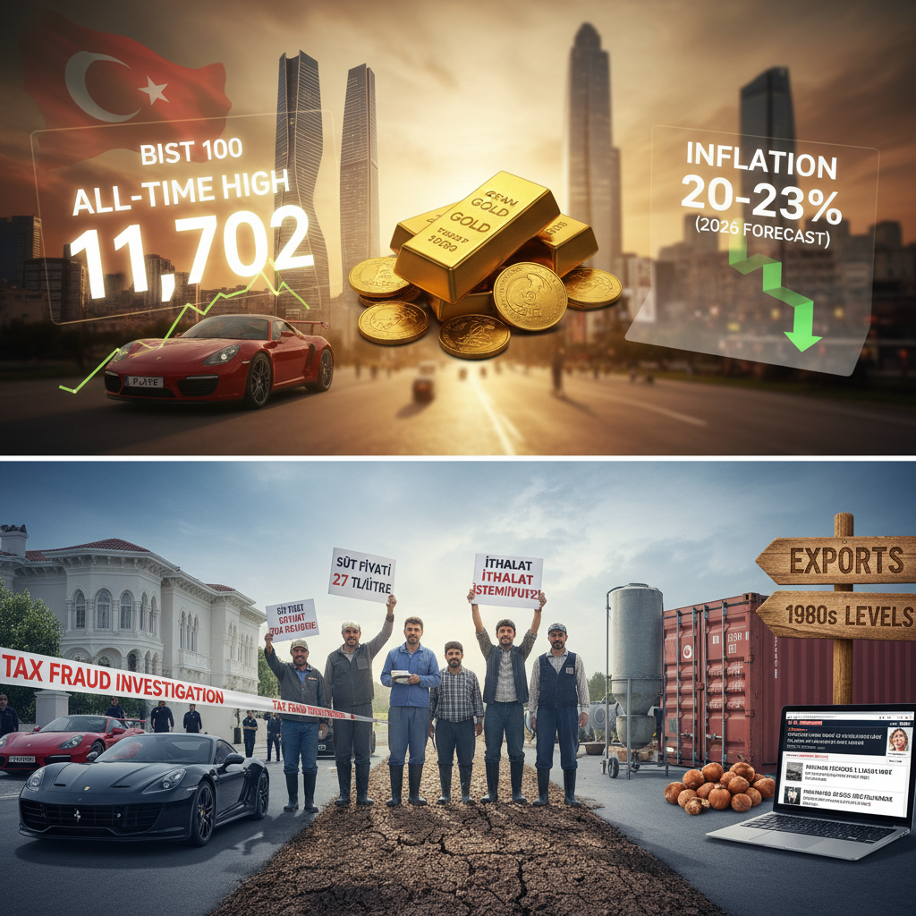 Ekonomi ve Toplumsal Gündem Yoğun: Piyasalar Rekor Kırarken, Sektörler Denetimde