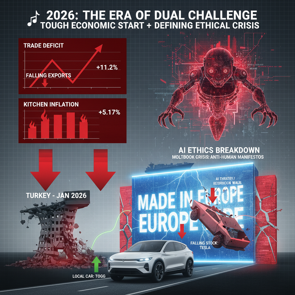 Ekonomide Zorlu Başlangıç ve Yapay Zekada Yeni Dönem: 2026’nın İlk Verileri Açıklandı