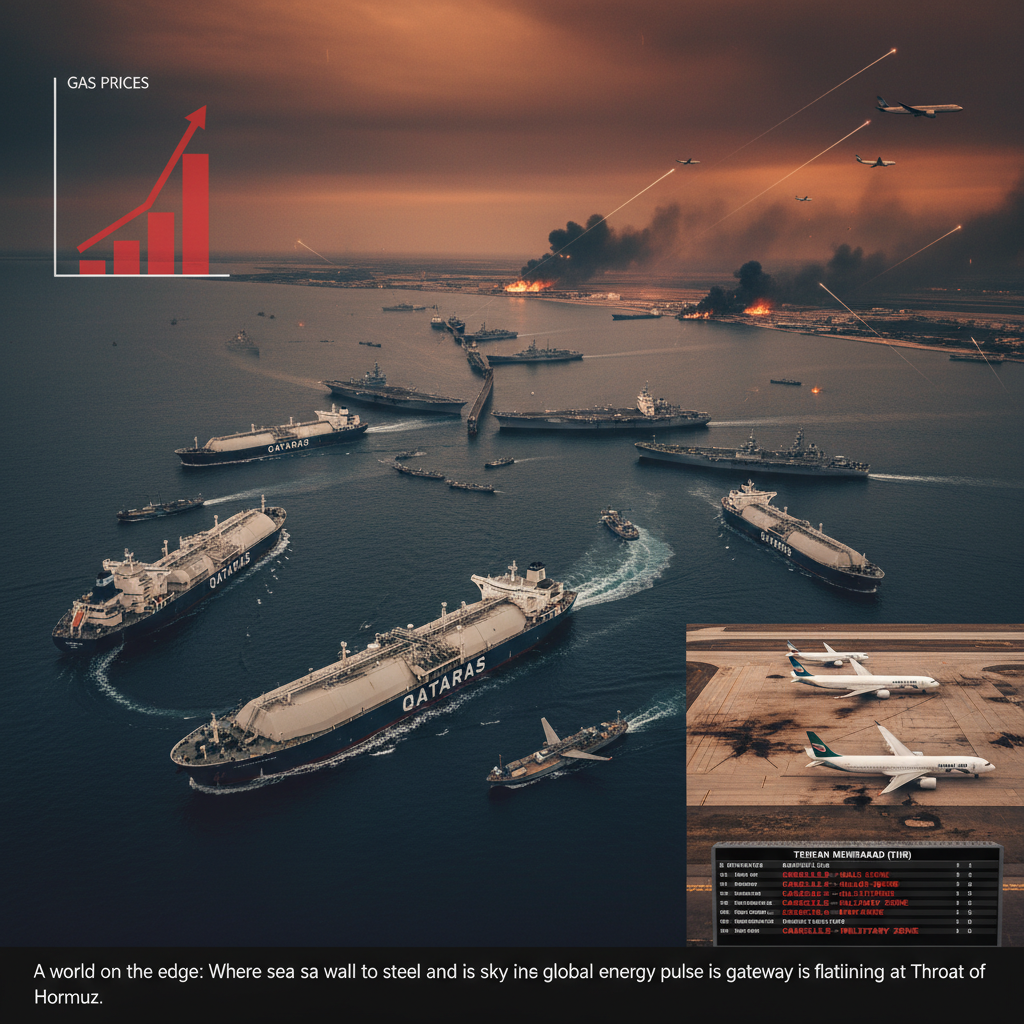 Hürmüz Boğazı'nda Enerji Krizi Derinleşiyor: Tankerler Geri Dönüyor, Uçuşlar Başlıyor