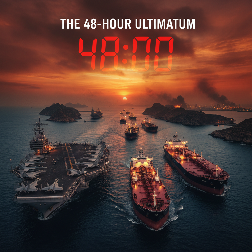 Hürmüz Boğazı'nda Kritik Geri Sayım: Trump'tan İran'a 48 Saat Mühlet