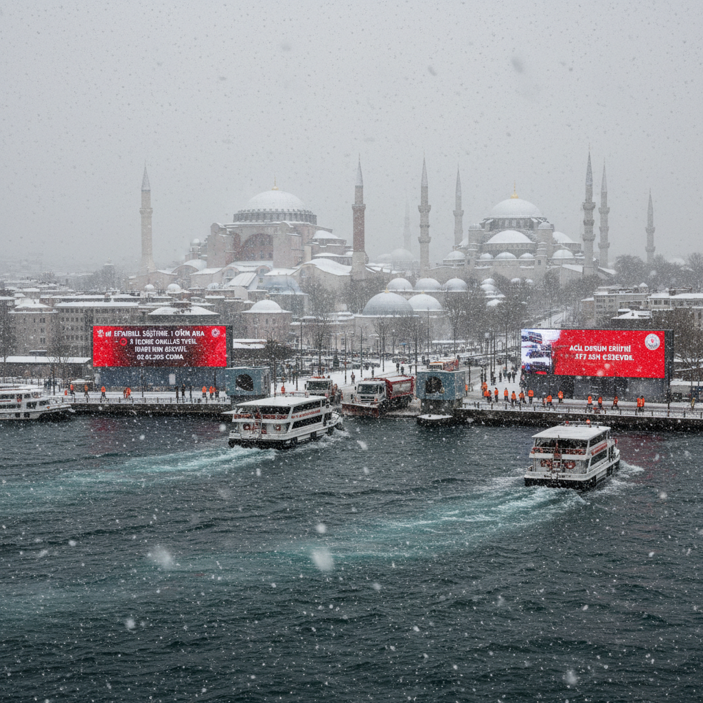 İstanbul'da Olumsuz Hava Koşulları Eğitimi Aksattı: Bazı İlçelerde Okullar Bir Gün Tatil Edildi