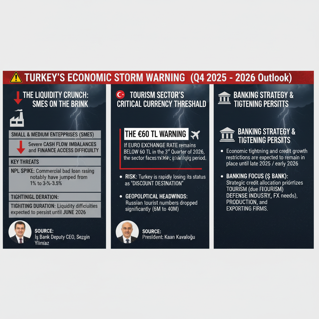 KOBİ'lerden Turizme Kritik Uyarılar: Likidite Sıkıntısı ve Kur Endişeleri Ekonominin Gündeminde