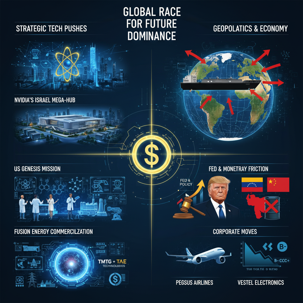Küresel Arenada Teknoloji, Ekonomi ve Jeopolitik Gelişmeler Hız Kesmiyor: Nvidia'dan Dev Yatırım, ABD'den Yapay Zeka ve Füzyon Hamleleri