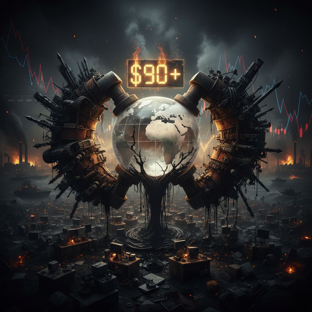 Küresel Ekonomi Savaş ve Enerji Krizi Kıskacında: Petrol 90 Doları Aştı