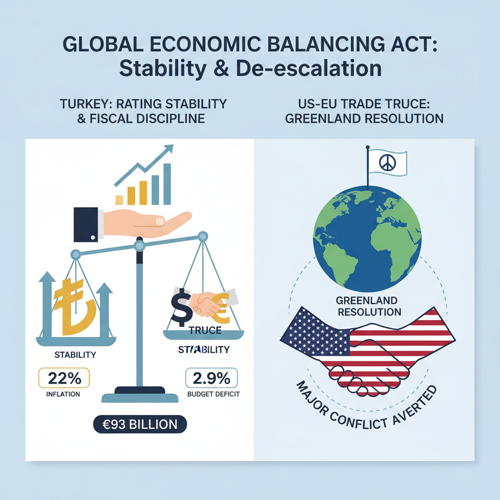Küresel Ekonomide Denge Arayışı: Moody’s’ten Türkiye Analizi ve Devler Arasında Grönland Ateşkesi