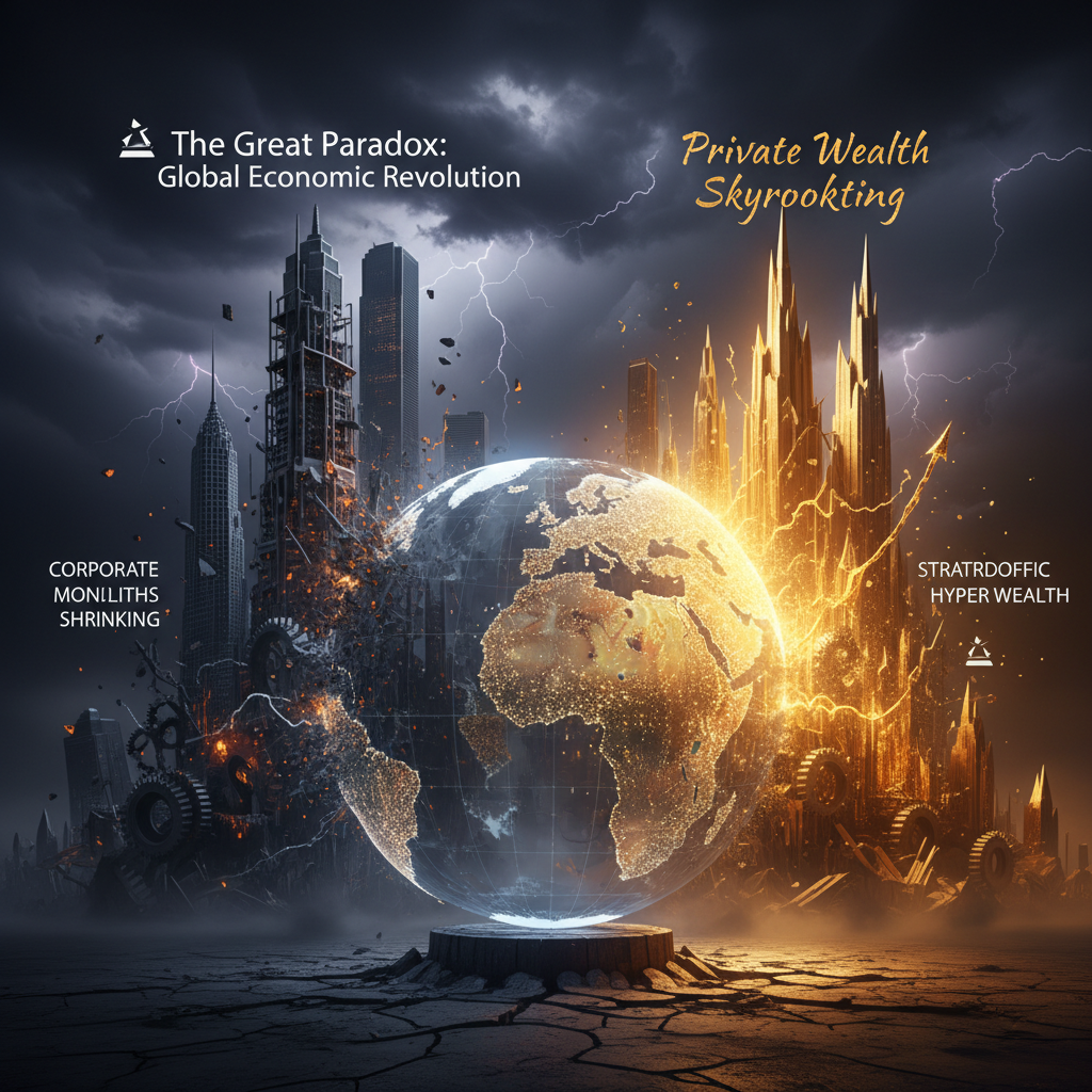 Küresel Ekonomide Devrim ve Risk: Dev Şirketlerde Daralma, Servetlerde Rekor Artış