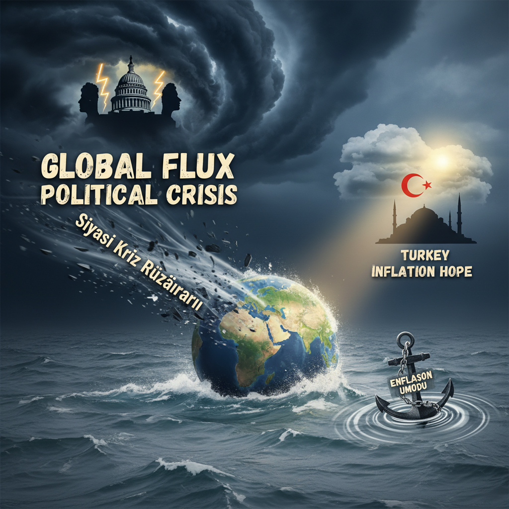 Küresel Ekonomide Hareketlilik: Türkiye’de Enflasyon Umudu, ABD ve Çin’de Siyasi Kriz Rüzgarları