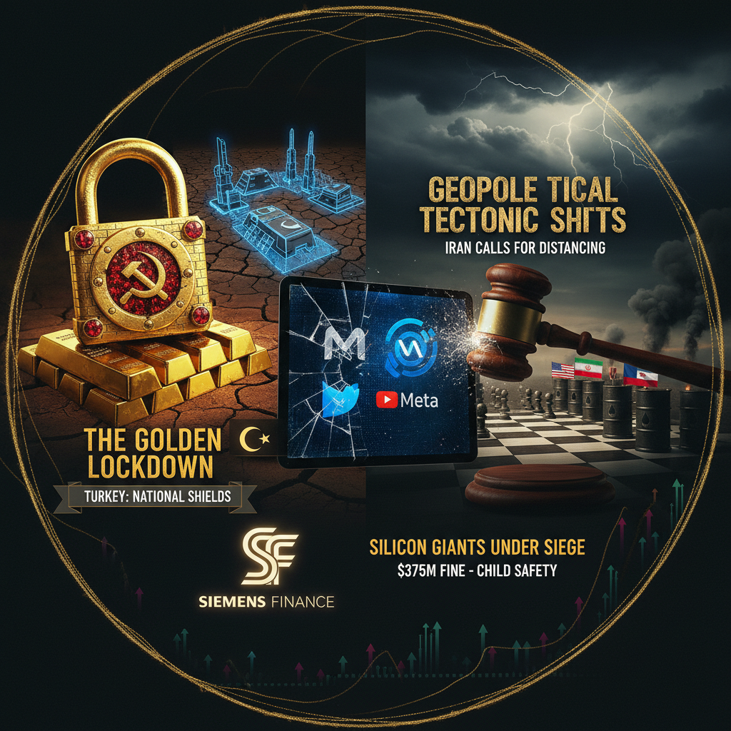 Küresel Ekonomide Kritik Kararlar: Altın Yasaklarından Teknoloji Cezalarına Yeni Dönem