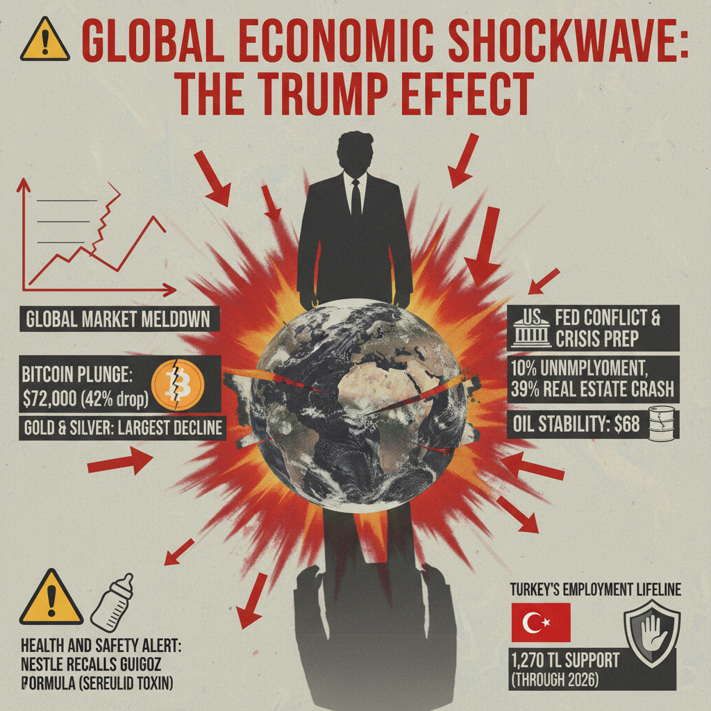 Küresel Ekonomide Trump Etkisi: Piyasalar Sarsılıyor, Türkiye’de İşverene Yeni Destek Paketi Geliyor