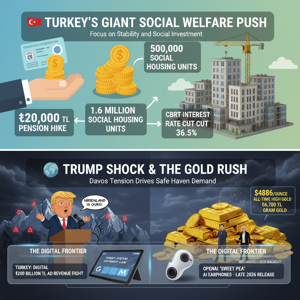 Küresel Ekonomide Trump Fırtınası ve Türkiye’de Dev Sosyal Refah Paketi