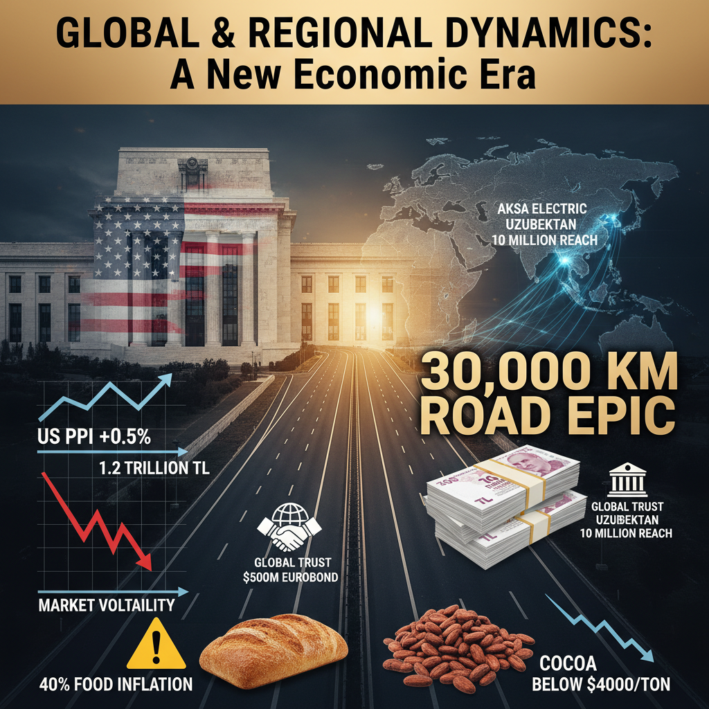 Küresel Ekonomide Yeni Dönem: Fed’de Bayrak Değişimi ve Türkiye’nin Dev Altyapı Hamlesi