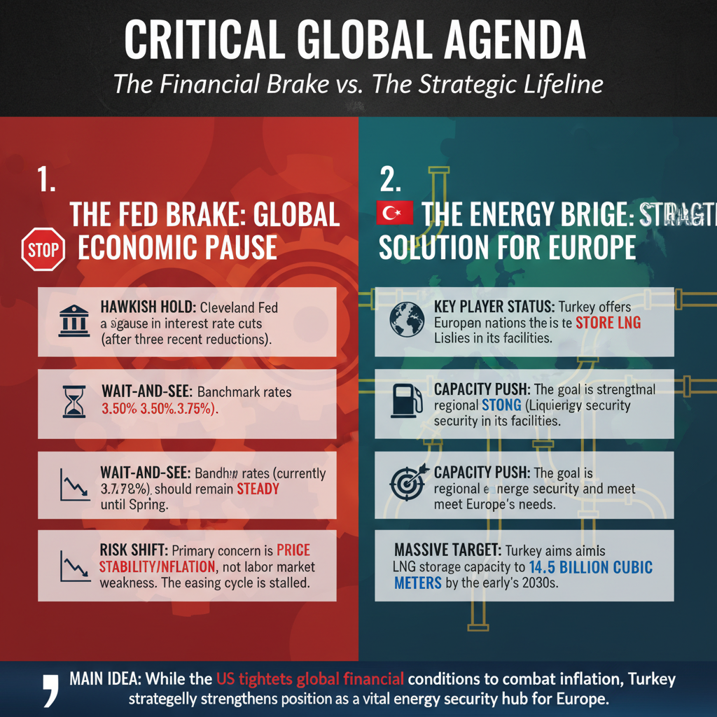 Küresel Ekonomiye Fed Freni, Avrupa'ya Türkiye Enerjisi: Önemli Gelişmeler Gündemde