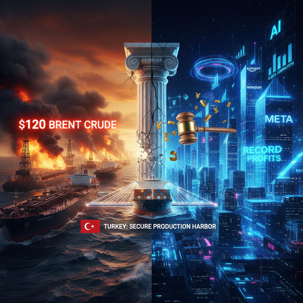 Küresel Enerji Krizi ve Teknoloji Devlerinin Bilançoları Piyasaları Şekillendiriyor