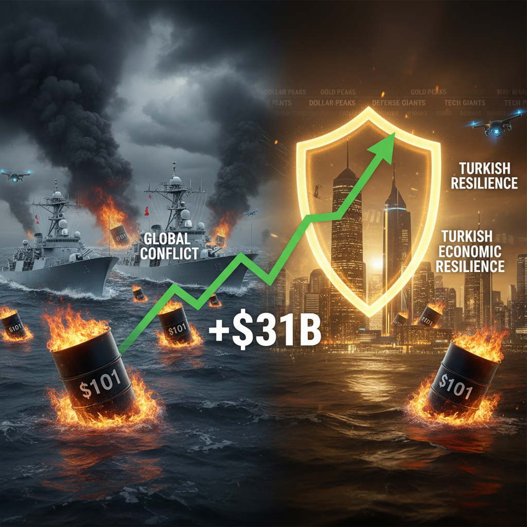 Küresel Gerilim ve Türkiye'nin Ekonomi Rotası: Rezervler Güçlenirken Jeopolitik Riskler Tırmanıyor