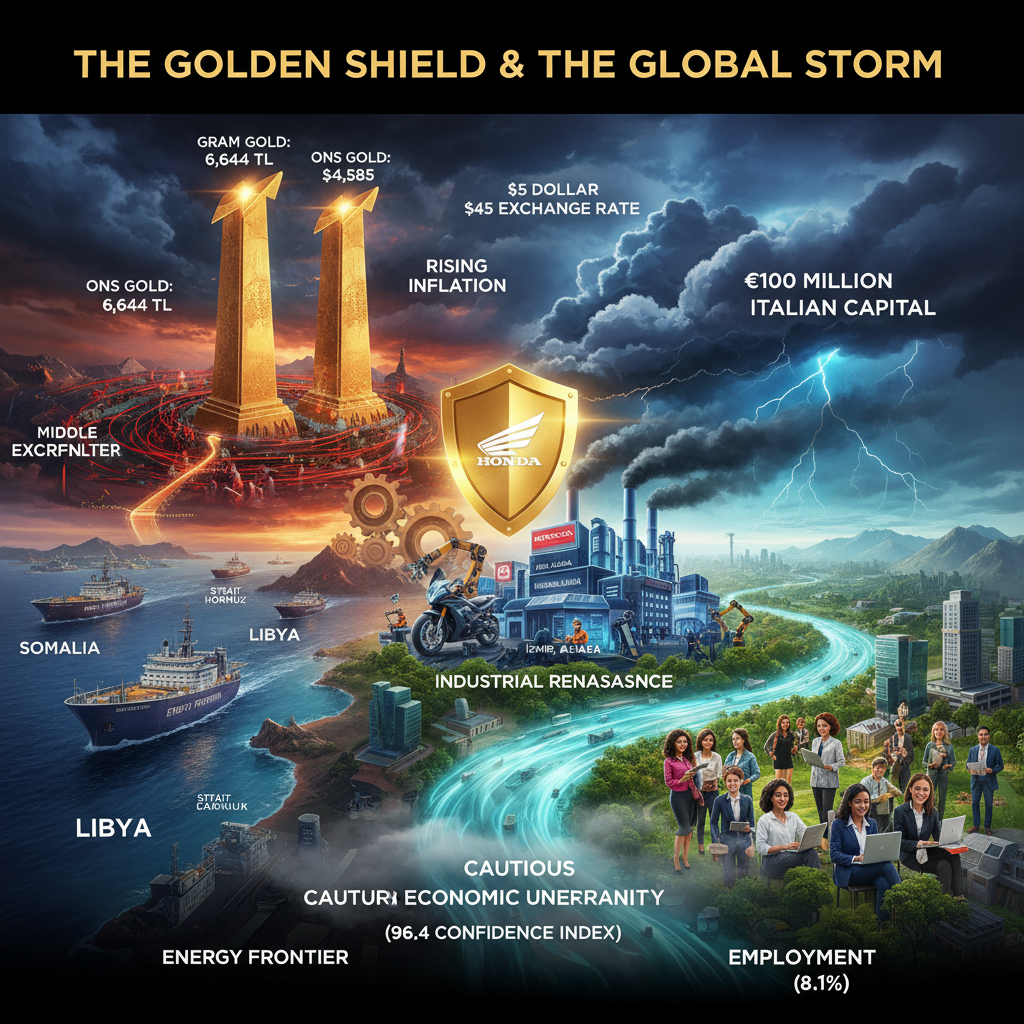 Küresel Gerilimlerin Gölgesinde Ekonomi: Altın Rekoru ve Dev Yatırımlar