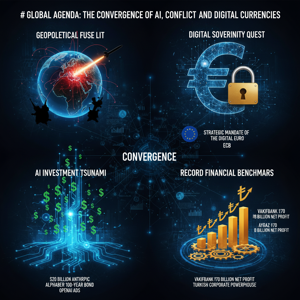Küresel Gündem: Dev Teknoloji Yatırımları, Jeopolitik Tehditler ve Dijital Finansın Yükselişi