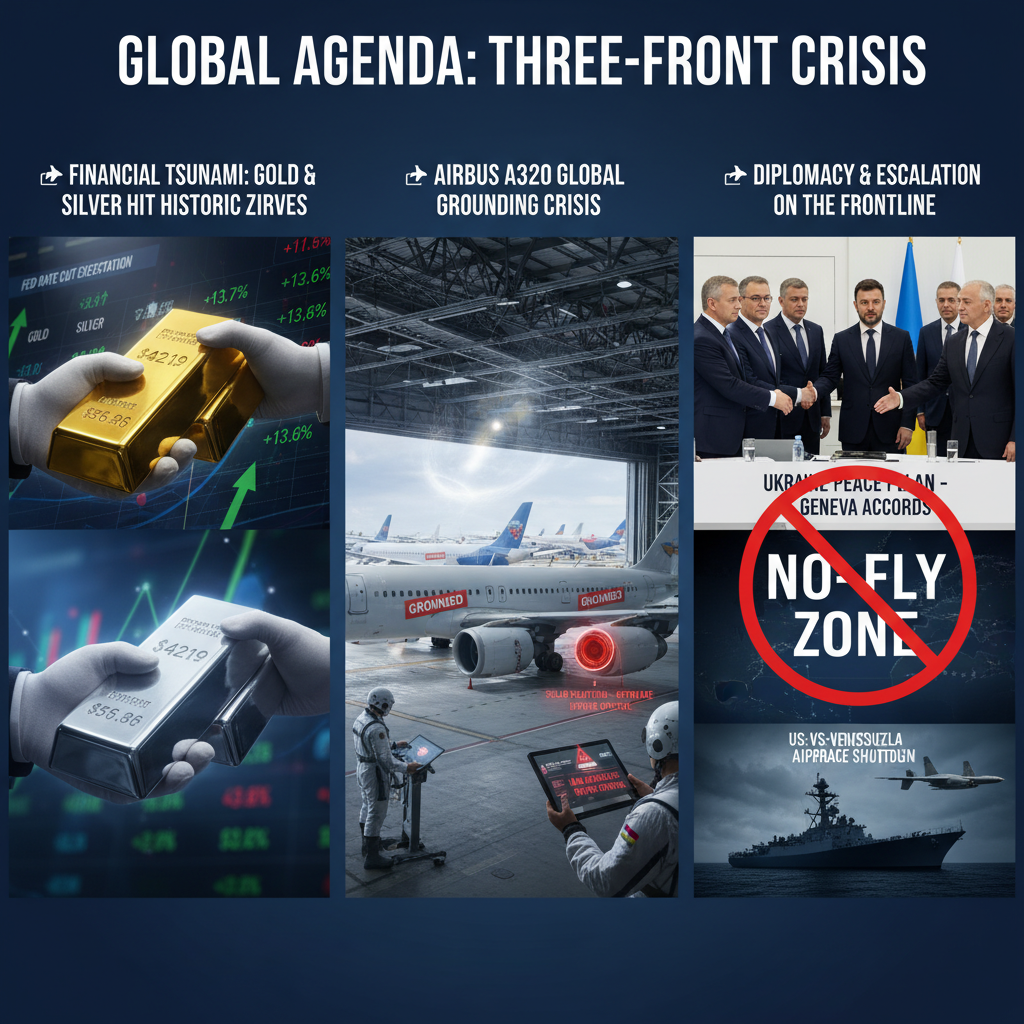 Küresel Gündem Kaynıyor: Piyasalar Faiz Kararı Beklerken, Havacılık Krizi ve Diplomasi Sahnesi Isınıyor