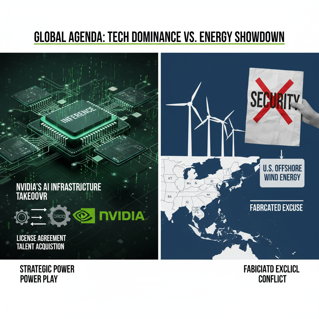 Küresel Gündemde Önemli Gelişmeler: Yapay Zeka Devi Nvidia Hamle Yaparken, ABD'de Rüzgar Enerjisi Tartışması Büyüyor