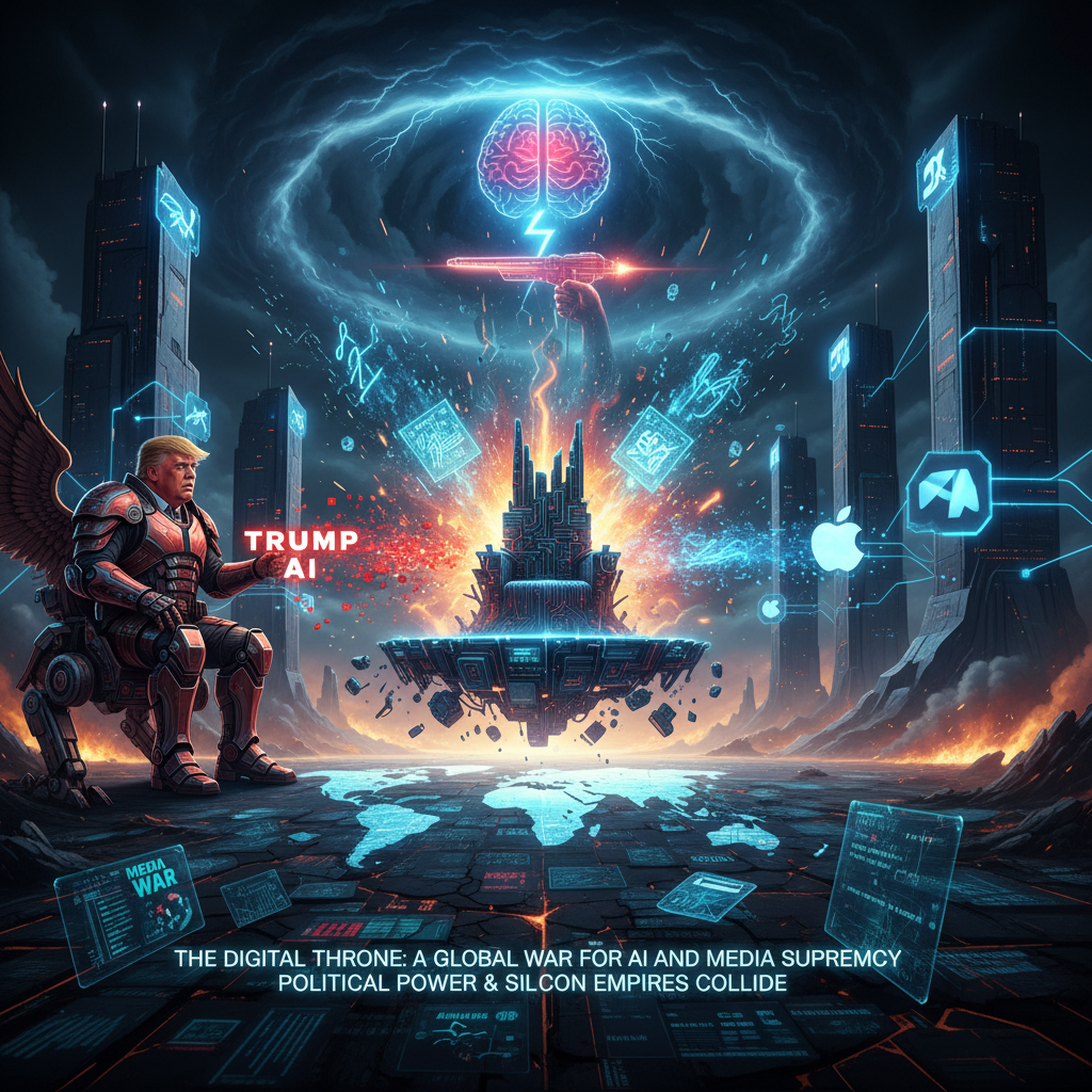 Küresel Gündemde Teknoloji ve Medya Savaşı: Trump’tan AI Hamlesi, Devlerden Milyarlık İmzalar