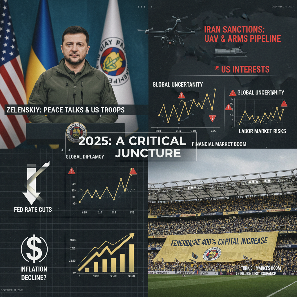 Küresel Gündemde Yoğun Diplomasi, Ekonomik Belirsizlikler ve Türkiye Piyasalarındaki Hareketlilik: 2025 Yılının Son Günleri Kritik Gelişmelere Sahne Oldu