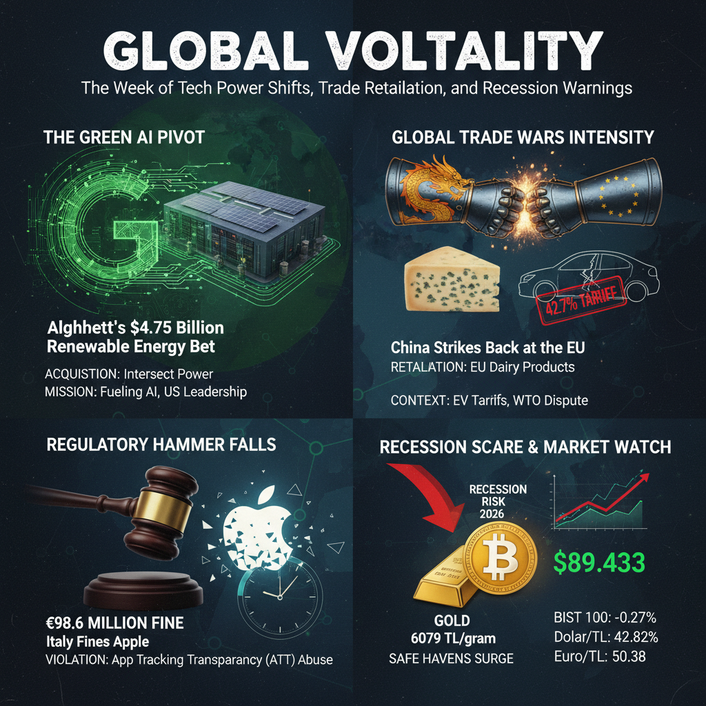 Küresel Gündemde Yoğun Haftanın Ardından: Teknoloji Devlerinden Ticaret Savaşlarına, Faiz Endişelerinden Piyasa Dalgalanmalarına