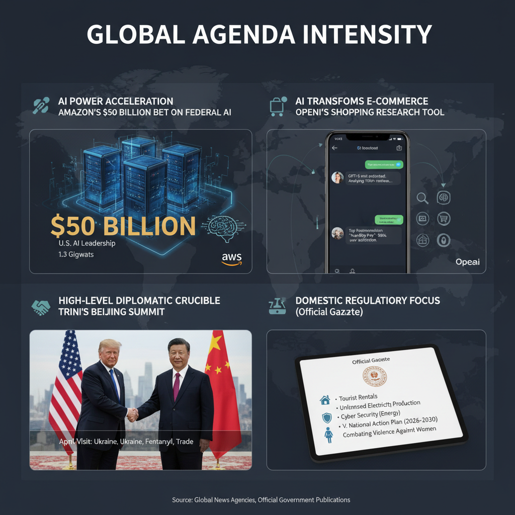 Küresel Gündemde Yoğun Mesai: Yapay Zeka Devrimi, Diplomasi ve Yeni Regülasyonlar