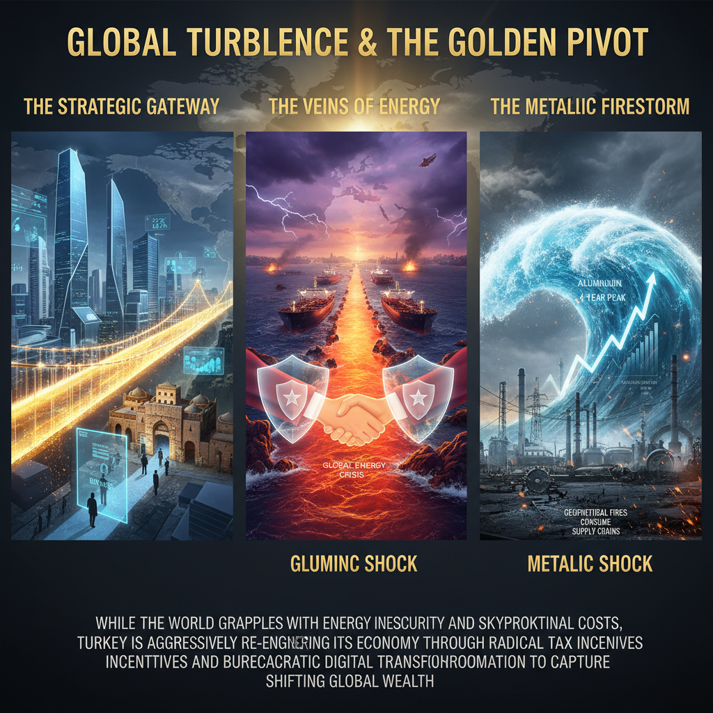 Küresel Krizin Gölgesinde Ekonomi: Türkiye’den Yatırım Hamlesi ve Emtia Piyasasında Alüminyum Şoku
