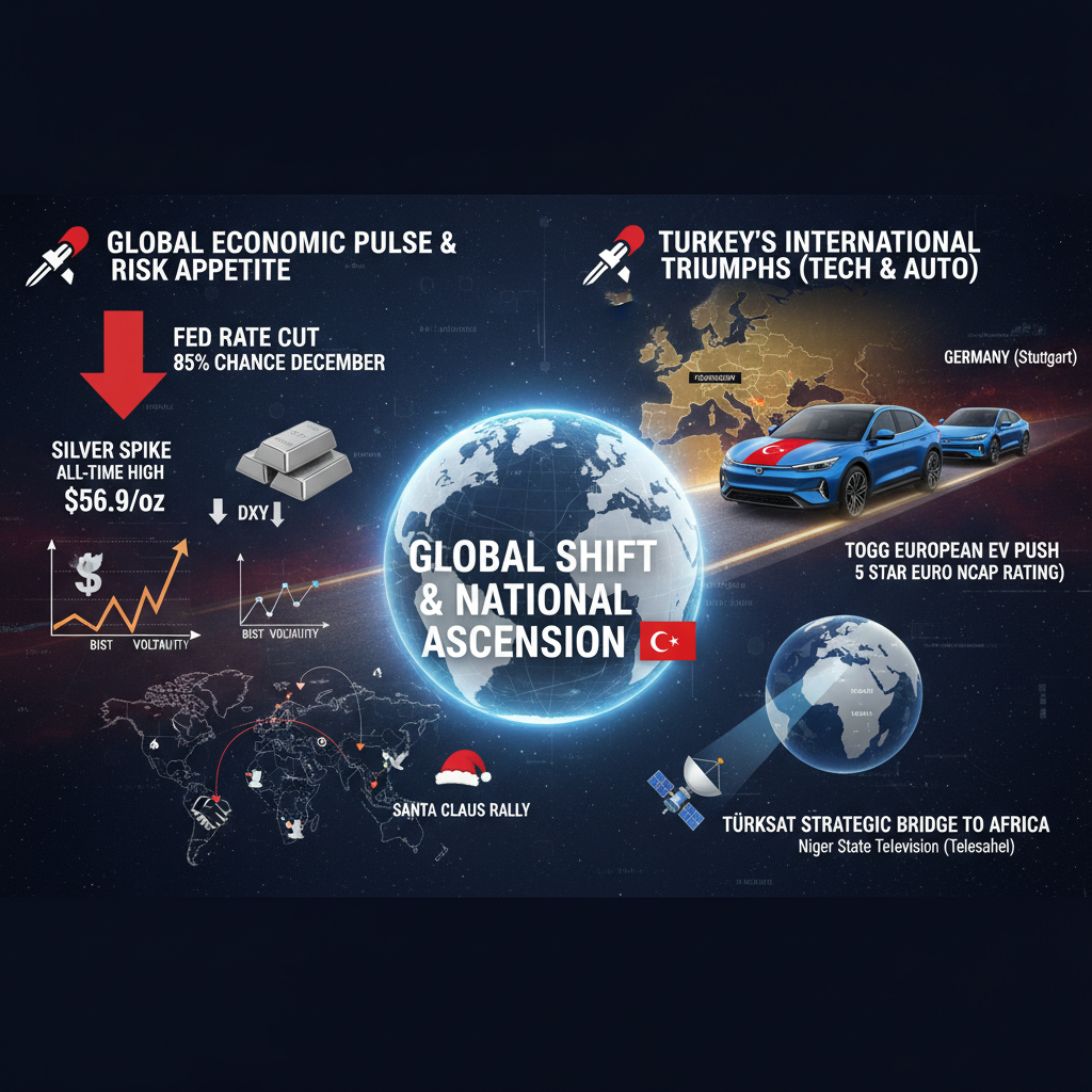 Küresel Piyasalar Fed Kararı ve Jeopolitik Gelişmelerle Hareketlenirken, Türkiye Teknoloji ve Otomotivde Uluslararası Başarılara İmza Atıyor