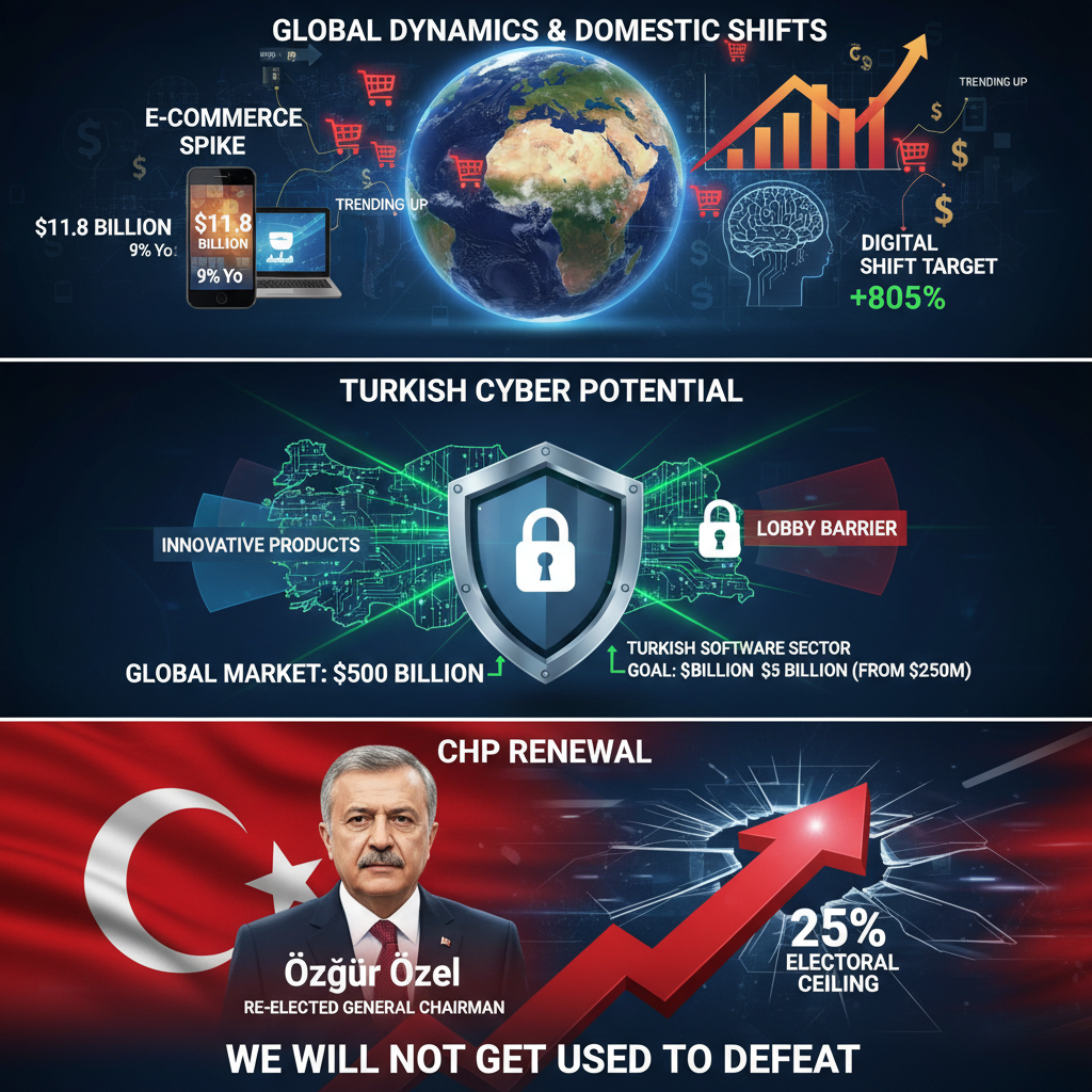 Küresel Piyasalar Hareketli: Tüketim Rekorları, Siber Güvenlikte Türk Potansiyeli ve İç Siyasette Yenilenme